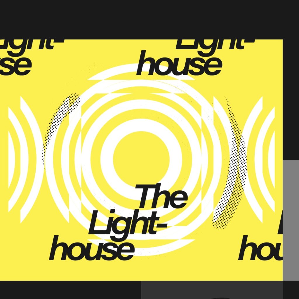 Title graphics that read 'The Lighthouse'